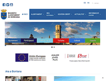 Tablet Screenshot of burriana.es